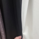 DK  Linen Gotham Black Grommet Curtain Panel 52" W x 96" L  	Black