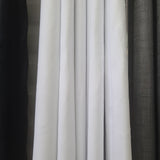 Velvet Blackout Window Grommet Curtain Panels in 4 Colors 72 W x 96 L