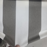 Cabana Stripe Stone Fabric   54" Wide