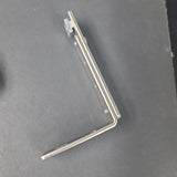 Channel Rod Single Wall L Brackets 28 mm 1 1/8" ( Set of 2 ) H-Rail