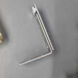 Channel Rod Single Wall L Brackets 28 mm 1 1/8" ( Set of 2 ) H-Rail