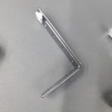 Channel Rod Single Wall L Brackets 28 mm 1 1/8" ( Set of 2 ) H-Rail