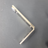 Channel Rod Single Wall L Brackets 28 mm 1 1/8" ( Set of 2 ) H-Rail