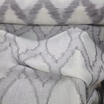 Drapery Fabric: Colette Color: Misty Gray