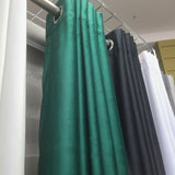 Velvet Blackout Window Grommet Curtain Panels in 4 Colors 72 W x 96 L