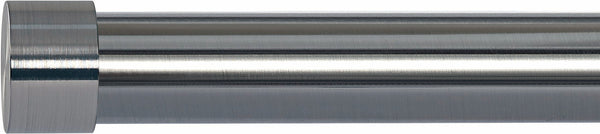 End Cap Finials, 1 1/8 diameter (28mm) Brushed Nickel
