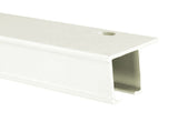 94004 Hand Draw Ceiling Mount Track 3/4" inch, 4004 White, Kirsch