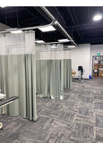 Medical, Cubicle Privacy Curtain Track 1 3/8" x 3/4"
