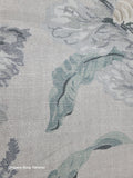 Tarramar Printed Cotton Drapery Fabric in Seaglass