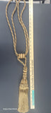 Tie Back and Decorative Tassels Bronze Multi