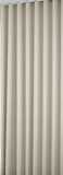 Beige S Fold curtains with a white Blackout panel, Drapery King Toronto.