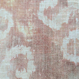Linen Print Fabric 54" wide Collins 617 Fiesta, Ikat, Covington