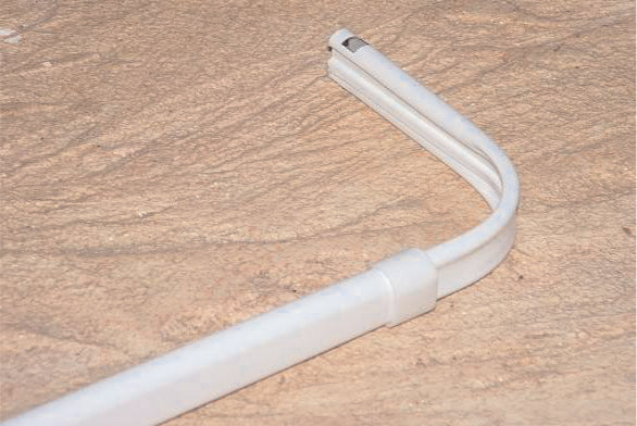 1" Curtain Rod Product Number: 2133  3 1/2" Return
