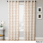 Softline Roxy Grommet Top Curtain Panel by Softline Natural at drapery King Toronto