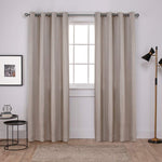 Exclusive Home Curtains Carling Woven Blackout Grommet Top Panel