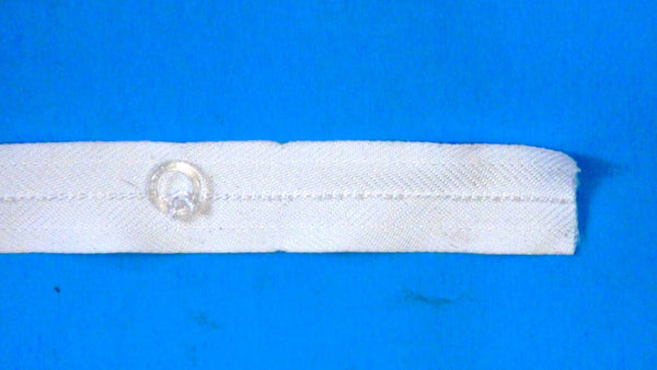 1" Roman Blind Tape Rings Spaced 9.5 Inches Apart: