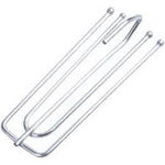 4 Prong Hooks, Heading Slip on Hook, for Drapery and Curtains 