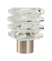 28F5 | S S -SATIN SILVER, 1 1/8 diameter 28mm / Brushed Nickel ( Set of 2 ), Drapery King Toronto