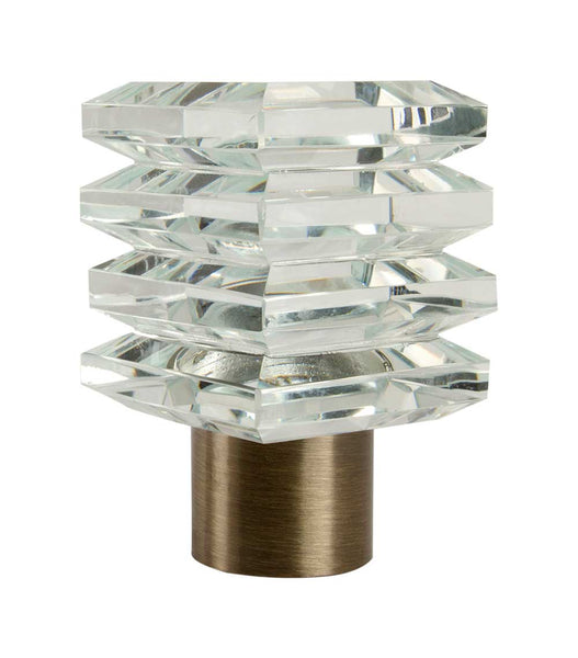 28F5 | A B - ANTIQUE BRASS, 1 1/8 diameter 28mm / Brushed Nickel ( Set of 2 )