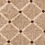Ellen Degeneres Wilshire Embroidered Fabric in Mocha, Drapery King Toronto