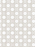 Jianna Embroidered Drapery Fabric in Natural Details