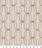 Acoustic Embroidery CL Retro Drapery Upholstery Fabric by PK Lifestyles and Novogratz