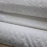 STOUT FABRICS-UBICO 1 WHITE- embroidery - fabric by the yard 54''