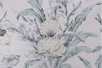 Tarramar Printed Cotton Drapery Fabric in Seaglass