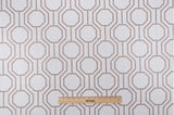 Jianna Embroidered Drapery Fabric in Natural Details