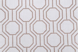 Jianna Embroidered Drapery Fabric in Natural Details