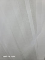 Pinch Pleat Pleated Sheer Panels 150W X 95"Long Frosted Look (Set of 2 )