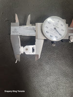 Two Piece Black Snap Carrier With Wheel Spaced 80% Fullness