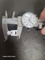 Two Piece Snap Carrier With Wheel 1785 B - 2 5/8" Spaced 60% Fullness