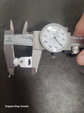 Two Piece Snap Carrier With Wheel 1785 B - 2 5/8" Spaced 60% Fullness