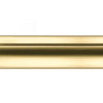 Polished Brass Curtain Rod Tubing~1 1/8" Diameter