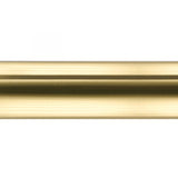 Polished Brass Curtain Rod Tubing~1 1/8" Diameter