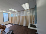 Ready Made 170"w X 102"L Fire Rated (Can ulc S109) Hospital Curtains