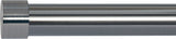 End Cap Finials, 1 1/8 diameter (28mm) Brushed Nickel