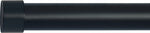 End Cap Finials, 1 1/8 diameter (28mm) Matte - Black ( Set Of 2)