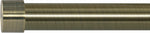 End Cap Finials, 1 1/8 diameter (28mm) Antique Brass (Set of 2)