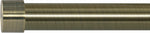End Cap Finials, 1 1/8 diameter (28mm) Antique Brass