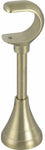 Royal Bracket, 1 3/8" Diameter, Matte Gold / Satin Brass Curtain Rod Bracket, Drapery King Toronto