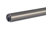 Channel Rod 72 Inch MANUAL CURTAIN Rod (1 3/8") 35mm 7 Colors "Rod" (Solid)