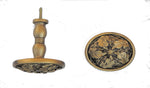 Titius hold back. Diameter 4" / Stem 4": Product Number 665

Price shown is for pairs. Drapery King Toronto