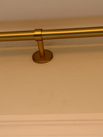 Ceiling and Wall Bracket, TCB BB (Bright Brass) (28mm)