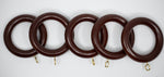 1 3/4" Wood Rings (14 rings) Mahogany