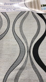 Ready Made Grommet, Curtain, Jacquard Drapery Panel 52 x 90 ( Set of 2 )