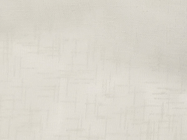 Bahamas Linen Text Sheer "Sand" (130" Euro Hem) - FIRE RETARDANT, can/ ulc s-109