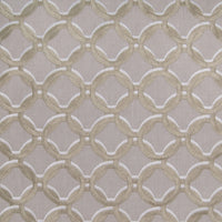 Oyster Neutral Geometric Embroidery Drapery and Upholstery Fabric by the Yard G8072 Oyster