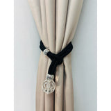 17'' Curtain Tieback Curtain Tiebacks, Curtain Rope 4 Colors (set of 2)